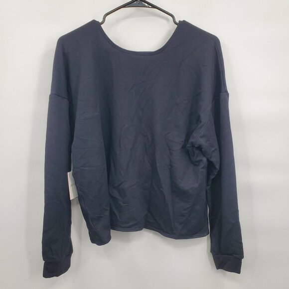 Beyond Yoga Twist Up Reversible Pullover Sweater Top Women Size Medium NWT - Picture 9 of 15